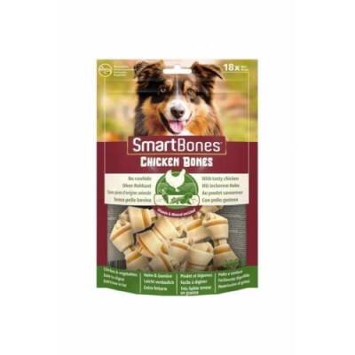 Smart Bones Chicken Mini Düğümlü Köpek Kemiği 288 gr 18 Adet - 1