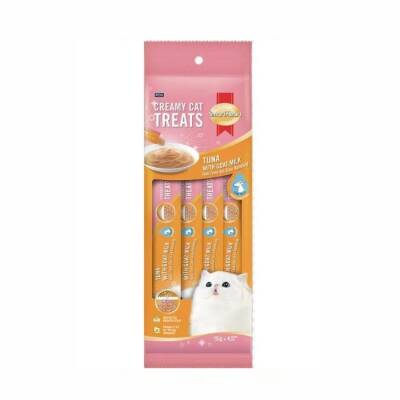 SmartHeart Ton Balıklı Ve Keçi Sütlü Krema Kedi Ödülü 4x15 gr - 1