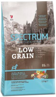 Spectrum Low Grain Somonlu ve Hamsili Yaban Mersinli Mini ve Küçük Irk Yavru Köpek Maması 2,5 kg - 1