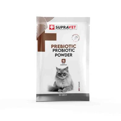 Supravet Kedi Bağışıklık Güçlendirici Toz Probiyotik + Prebiyotik Takviyesi 1,5 gr - 1 Adet - 1