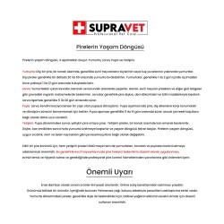 Supravet Orta Irk Köpek Deri ve Tüy Bakım Ense Yağı; Bit Pire Kene Dış Parazit Bitkisel Damla (10-20 kg) 3 ml - 2