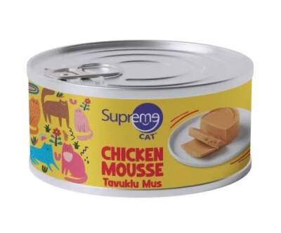 Supreme Cat Püre Tavuklu Kedi Konservesi 85 gr - 1