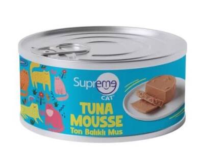 Supreme Cat Püre Ton Balıklı Kedi Konservesi 85 gr - 1