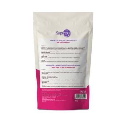 Supreme Sığır Etli Küp Kedi Ödül Maması 80 gr - 1