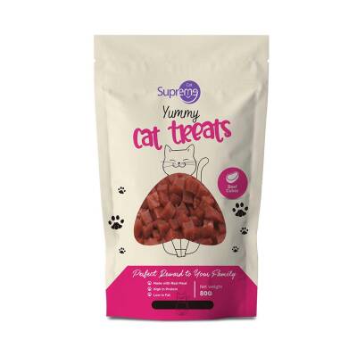 Supreme Sığır Etli Küp Kedi Ödül Maması 80 gr - 2