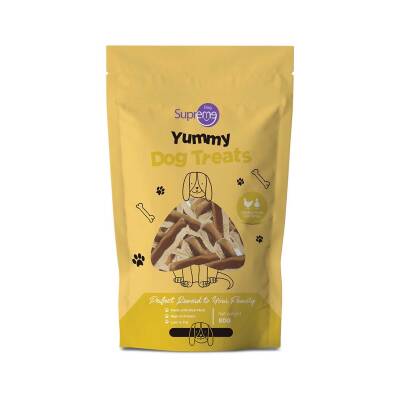 Supreme Tavuklu, Ördekli ve Morina Balıklı Şerit Köpek Ödül Maması 80 gr - 1