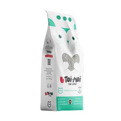 Toi Moi Kokusuz İnce Taneli Topaklanan Bentonit Kedi Kumu 10 lt - 1