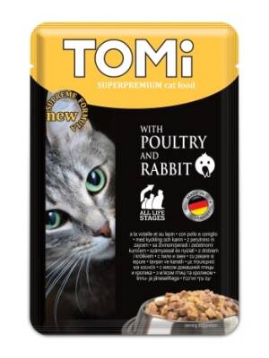 Tomi Kedi Kümes Hayvanı & Tavşan Pouch Mama 100 gr - 1