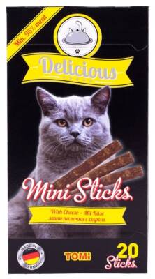 Tomi Kedi Mini Stick Peynirli 20 X 2 gr - 1