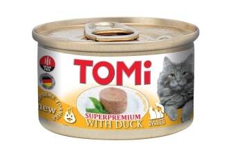 Tomi Ördekli Yetişkin Kedi Konservesi 85 gr - 1