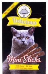 Tomi Mini Stick Karışık Çeşit Kedi Ödülü 20 x 2 Gr - 1