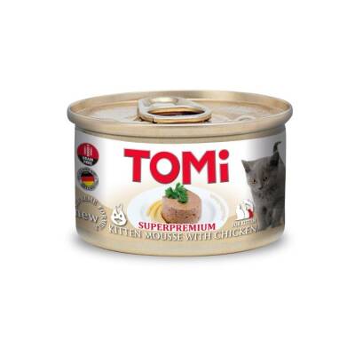 Tomi Tavuklu Yavru Kedi Konservesi 85 Gr - 1