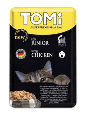 Tomi Yavru Kedi Kümes Hayvanlı Pouch Mama 100 gr - 1