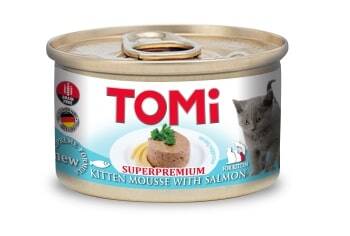 Tomi Yavru Kedi Somonlu Yaş Mama 85 gr - 1