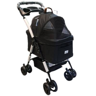 Tommy Evcil Hayvan Arabası 65x45x95cm Siyah Max 15 Kg - 1
