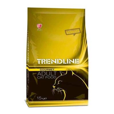 Trendline Gourmet Renkli Karışık Yetişkin Kedi Maması 15 kg - 1