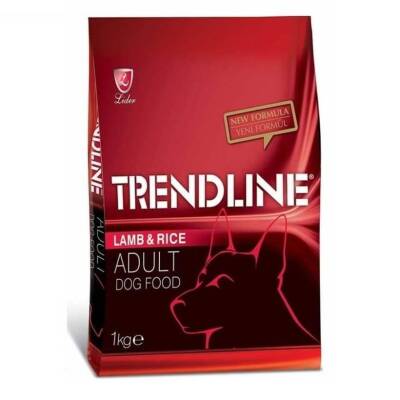 Trendline Kuzu Etli Pirinçli Yetişkin Kuru Köpek Maması 1 kg - 1