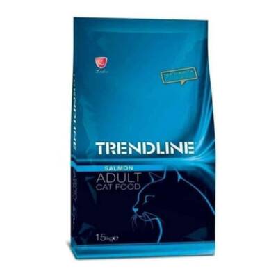 Trendline Somon Balıklı Yetişkin Kedi Maması 15 kg - 1