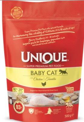 Unique Mother And Baby Cat Tavuklu Anne Ve Yavru Kedi Maması 500 gr - 1