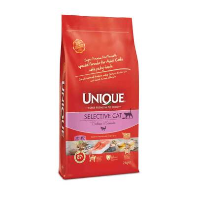 Unique Selective Somonlu Yetişkin Kedi Maması 2 kg - 1