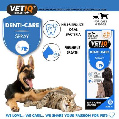 Vet IQ 2in1 Gum Shield Kedi Köpek Ağız ve Diş Bakım Spreyi 100 ml - 2