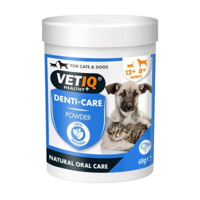 Vet IQ Kedi ve Köpek İçin Diş Bakım Tozu 60 gr - 1
