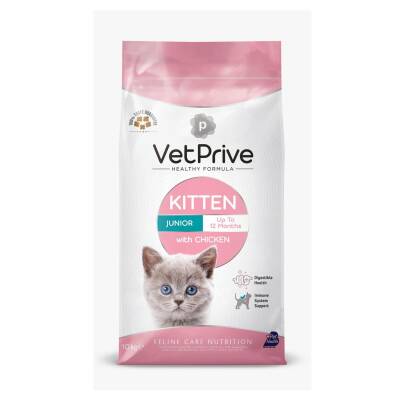 Vet Prive Kitten Tavuklu Yavru Kedi Maması 10 kg - 1