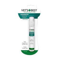 Vet's Best Naneli ve Aloe Veralı Köpek Ağız ve Diş Bakım Spreyi 14 ml - Vet's Best