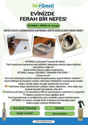 Vetsmell Konsantre Organik Kötü Koku Giderici 250 ml - 2