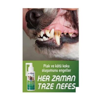 Veturel Kedi ve Köpekler için Ağız ve Diş Bakım Spreyi 100 Ml - 4
