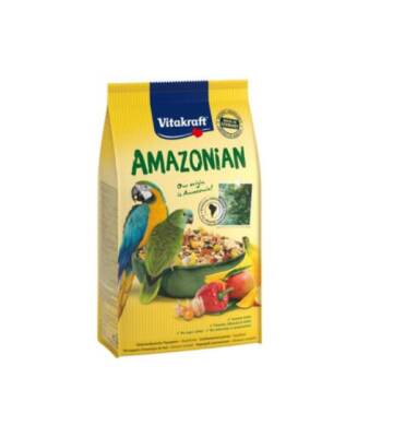 Vitakraft Amazon Afrika ve Gri Papağan Yemi 750 Gr - 1