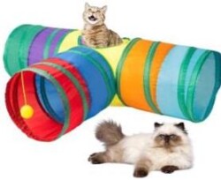 Vogue Üç Yollu Kedi Oyun Tüneli 85 cm - Aspet