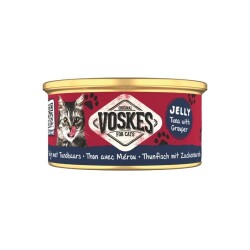 Voskes Pouch Ton Balıklı ve Orfoz Balıklı Yetişkin Kedi Konservesi 85 gr - 1