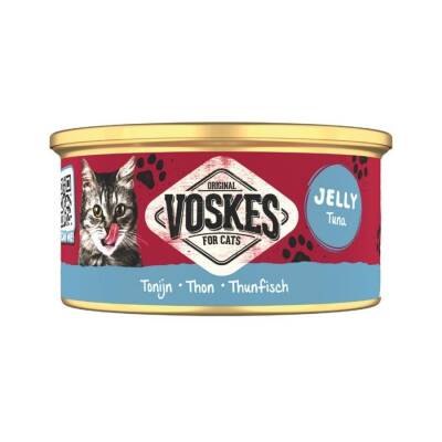 Voskes Pouch Ton Balıklı Yetişkin Kedi Konservesi 85 gr - 1