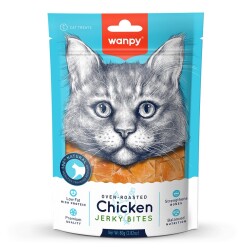 Wanpy Gerçek Tavuk Etli Yumuşak Kedi Ödülü 80 Gr - Wanpy