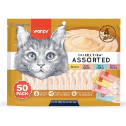 Wanpy Kedi Ödül Çubuğu Sıvı Karışık Paket 50 Adet X 14 gr - 2