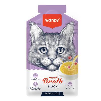 Wanpy Ördek Etli Kedi Çorbası 50 gr - 1