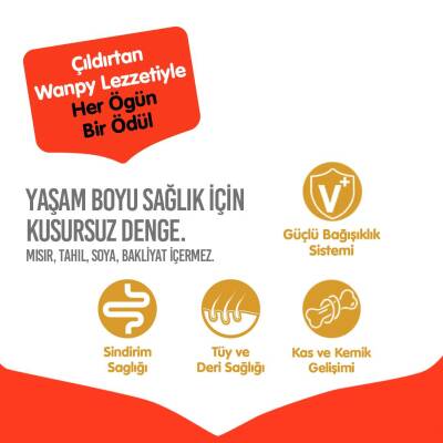 Wanpy Tahılsız Tavuklu Yavru Köpek Kuru Maması 1,5 kg - 3