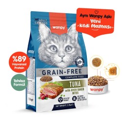 Wanpy Tahılsız Ton Balıklı Yetişkin Kedi Kuru Maması 1,5 kg - 1